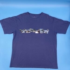 Paradise Shores Cotton Graphic T-shirt